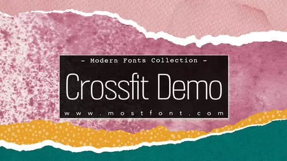 Typographic Design of Crossfit-Demo