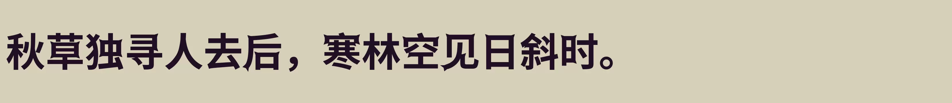 「Bold」字体效果图