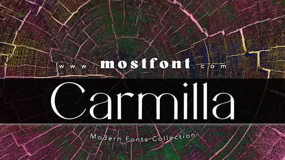 Typographic Design of Carmilla