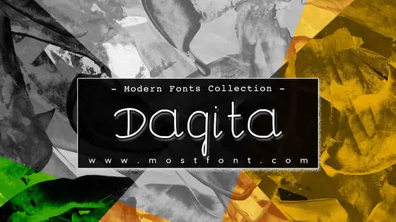 Typographic Design of Dagita