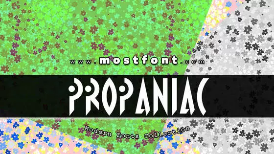 Typographic Design of Propaniac