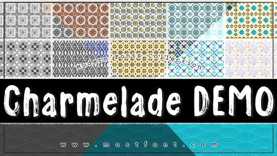 Typographic Design of Charmelade-DEMO