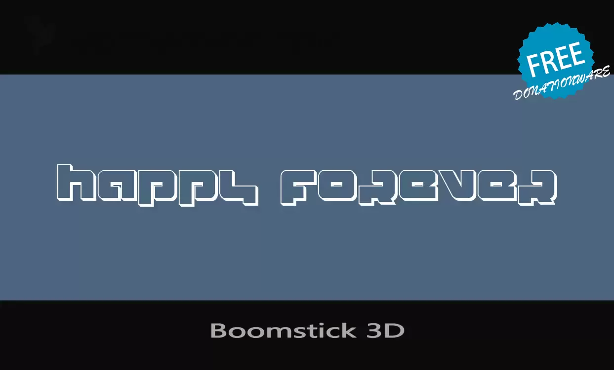 Sample of Boomstick-3D