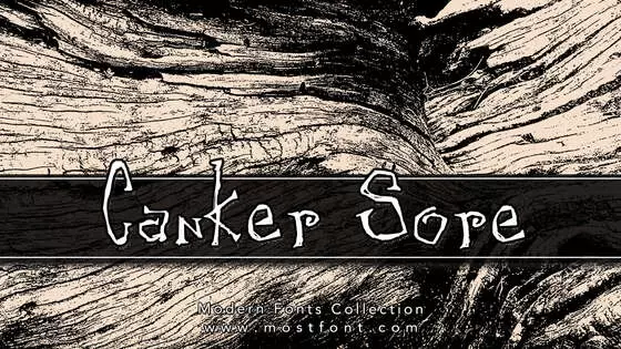 Typographic Design of Canker-Sore