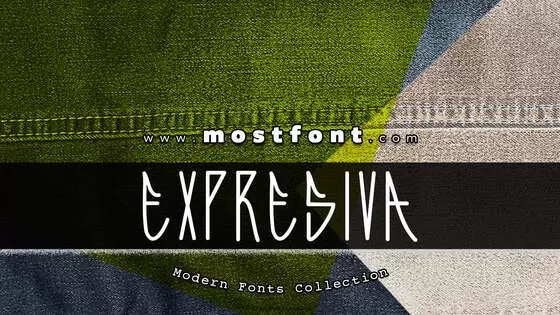 Typographic Design of Expresiva