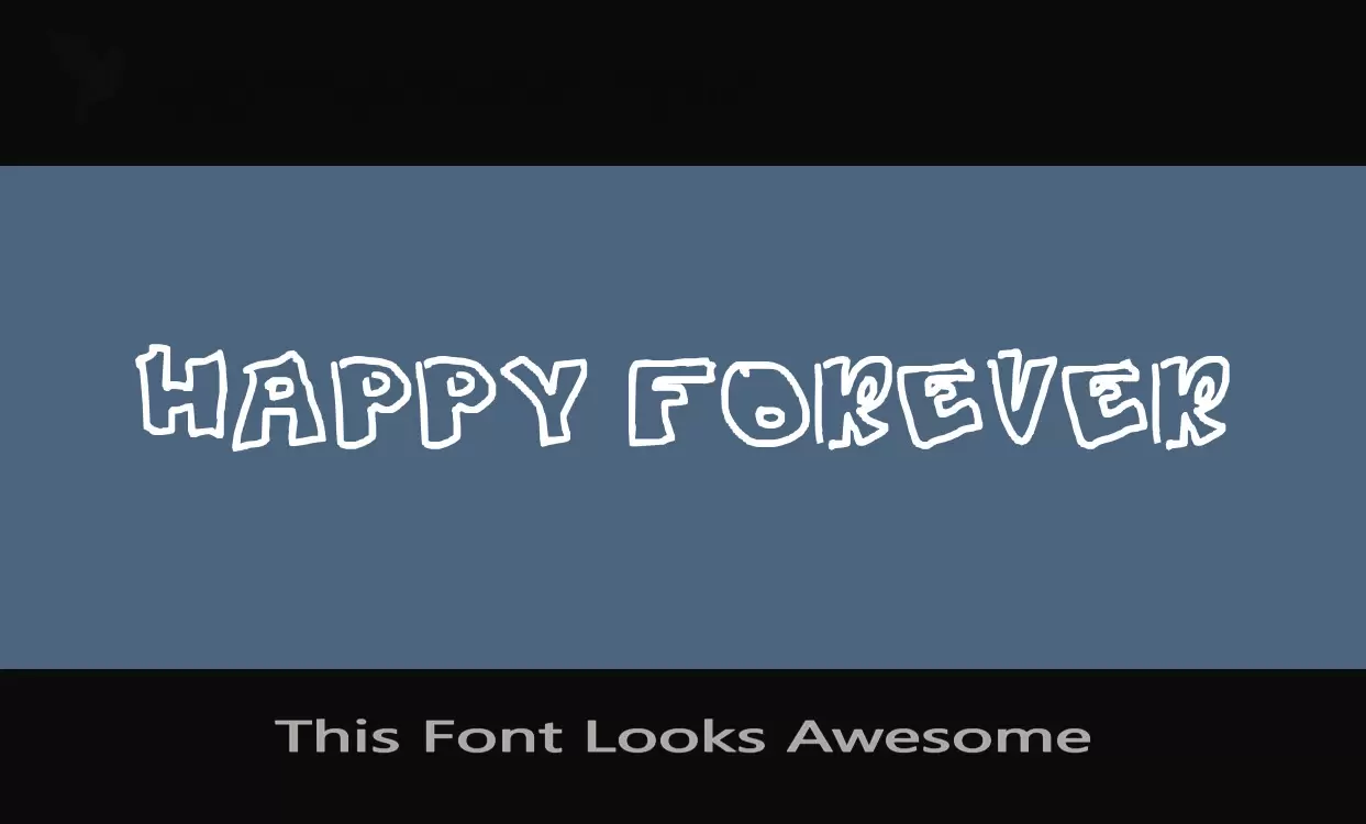 「This-Font-Looks-Awesome」字体效果图