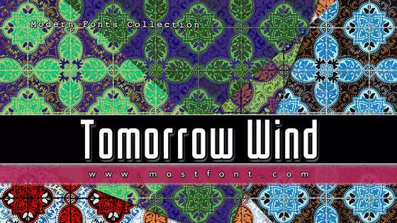 Typographic Design of Tomorrow-Wind