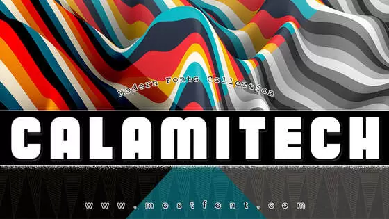 Typographic Design of Calamitech