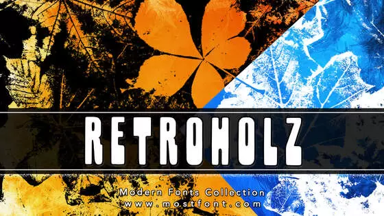 Typographic Design of Retroholz