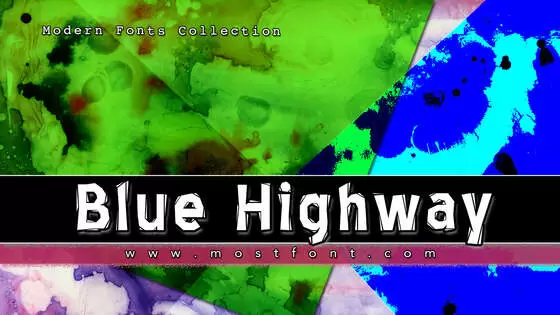 Typographic Design of Blue-Highway