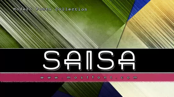 Typographic Design of Saisa