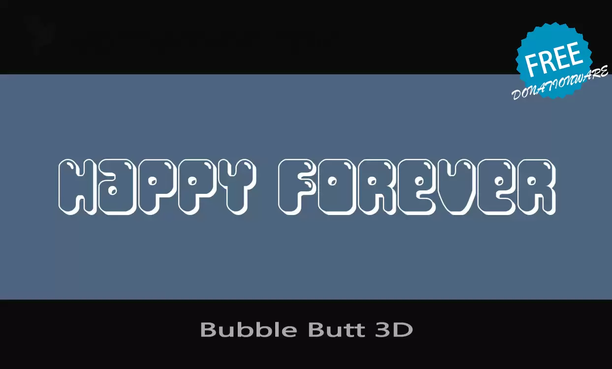 Sample of Bubble-Butt-3D