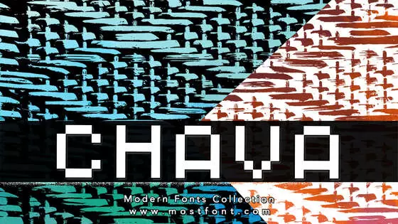 Typographic Design of Chava