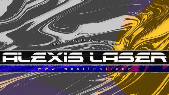 Typographic Design of Alexis-Laser