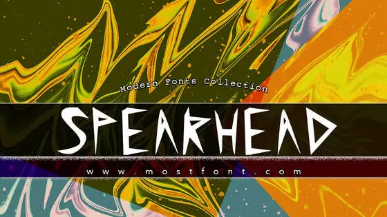 Typographic Design of Spearhead