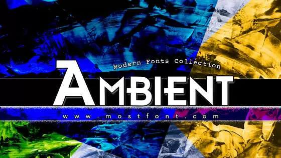 Typographic Design of Ambient