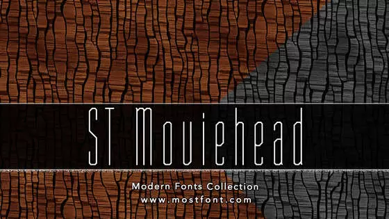 Typographic Design of ST-Moviehead