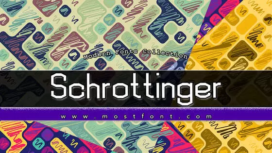 Typographic Design of Schrottinger