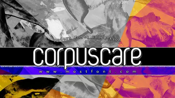 「CorpusCare」字体排版样式