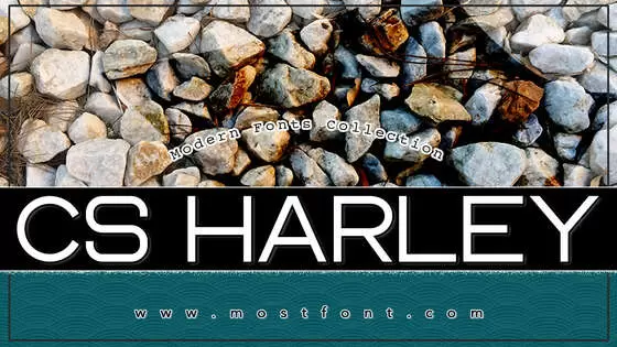 「CS-Harley」字体排版样式