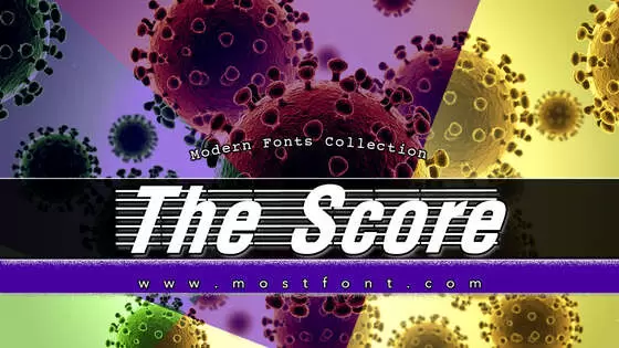 Typographic Design of The-Score