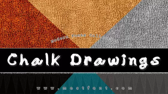 「Chalk-Drawings」字体排版图片