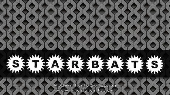 Typographic Design of Starbats