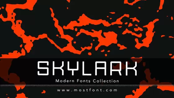 Typographic Design of Skylark