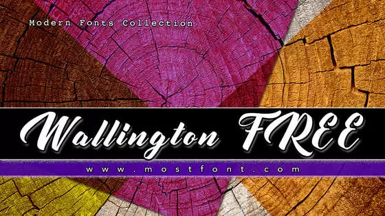 Typographic Design of Wallington-FREE