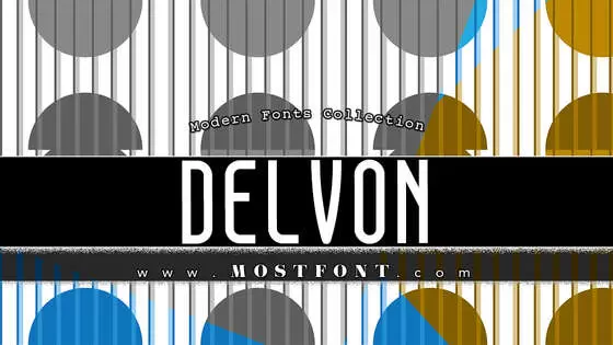 「DELVON-DEMO」字体排版样式