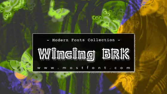 Typographic Design of Wincing-BRK