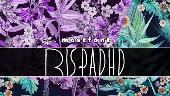 Typographic Design of Rispadhd