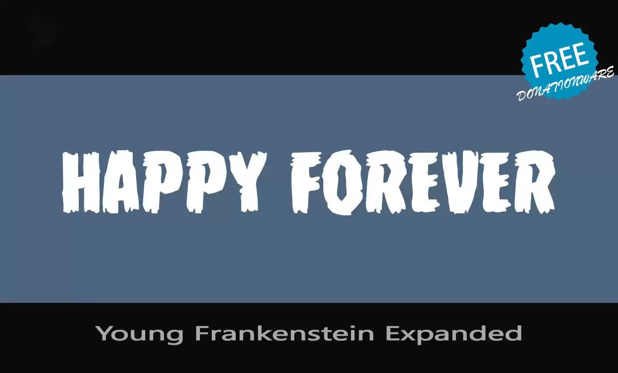 「Young-Frankenstein-Expanded」字体效果图