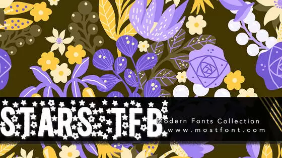 Typographic Design of Stars-TFB