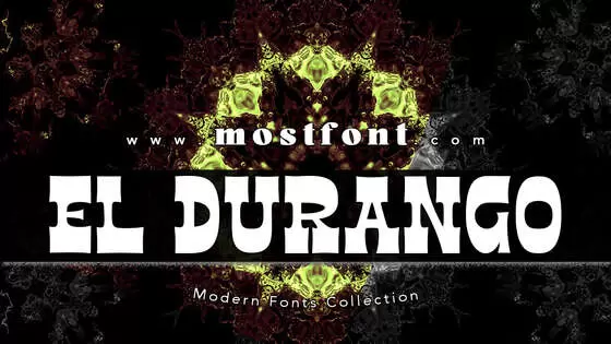 Typographic Design of El-Durango