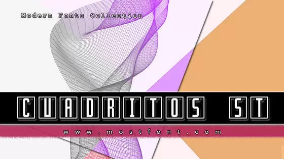 Typographic Design of Cuadritos-St