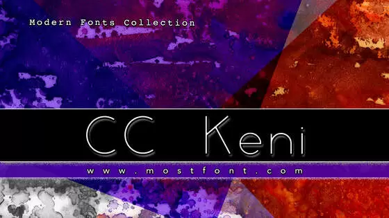 Typographic Design of CC-Keni