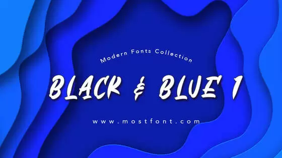 Typographic Design of Black-&-Blue-1