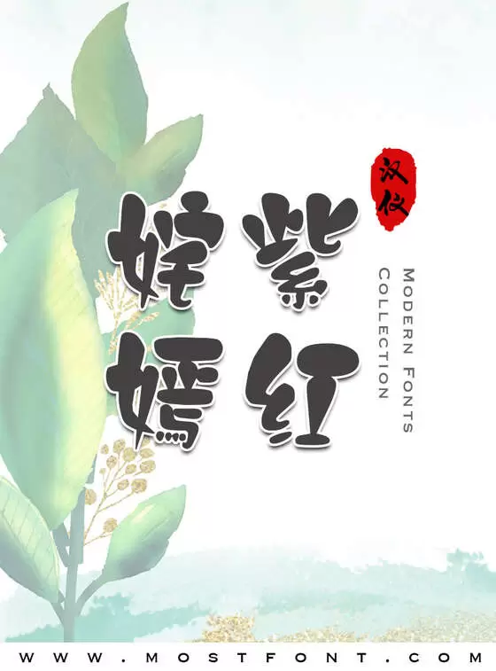 Typographic Design of 汉仪萝卜体简