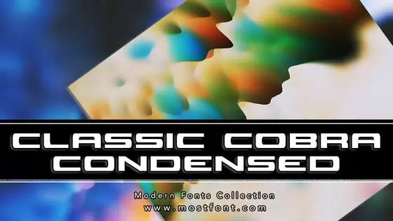 「Classic-Cobra-Condensed」字体排版样式