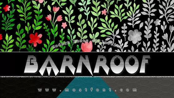 Typographic Design of Barnroof