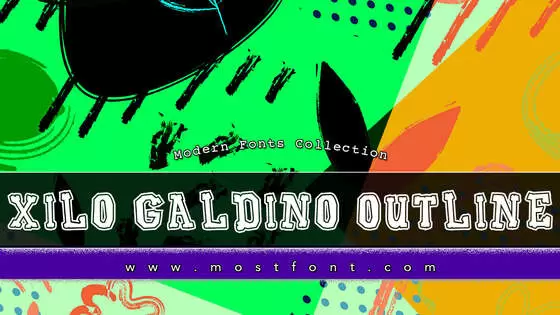 Typographic Design of Xilo-Galdino-Outline