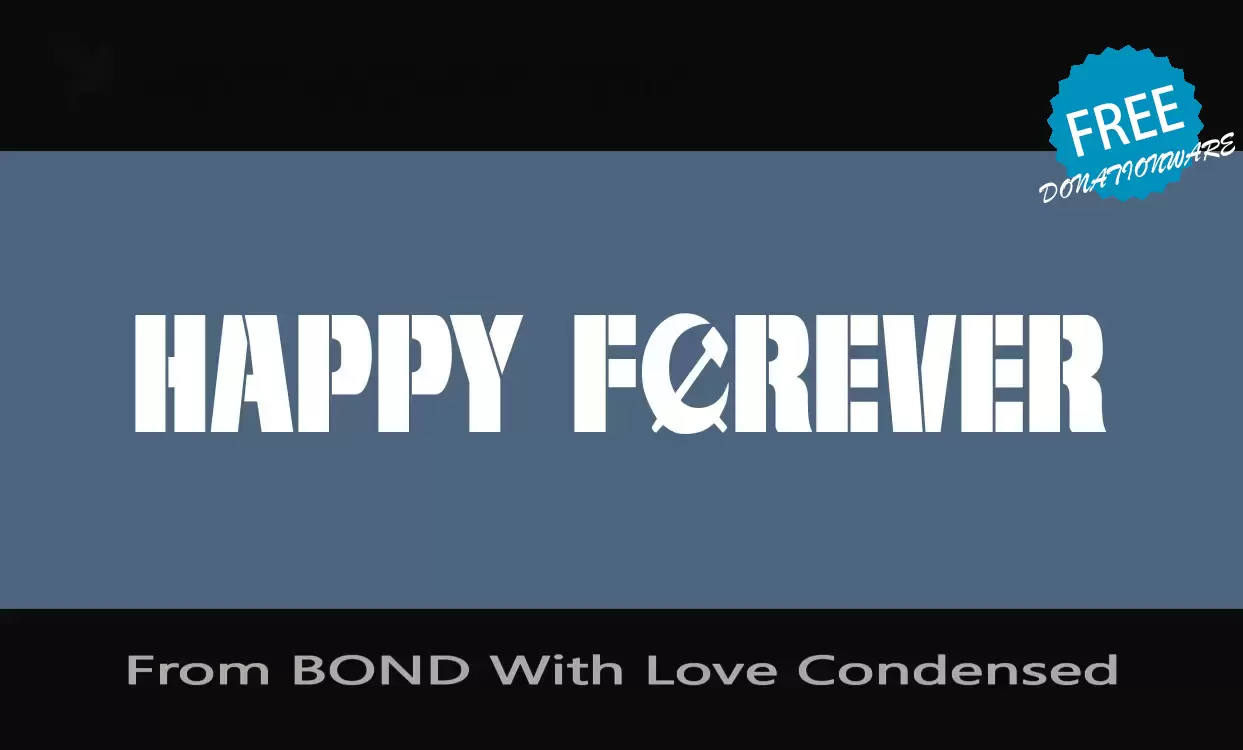 Sample of From-BOND-With-Love-Condensed