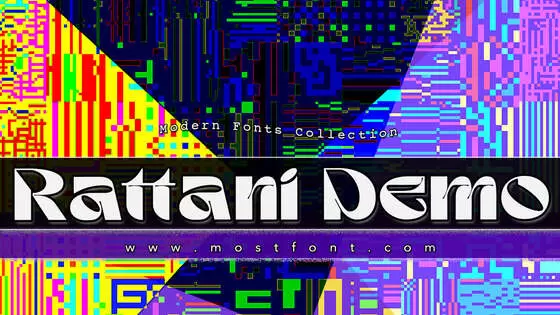 「Rattani-Demo」字体排版图片