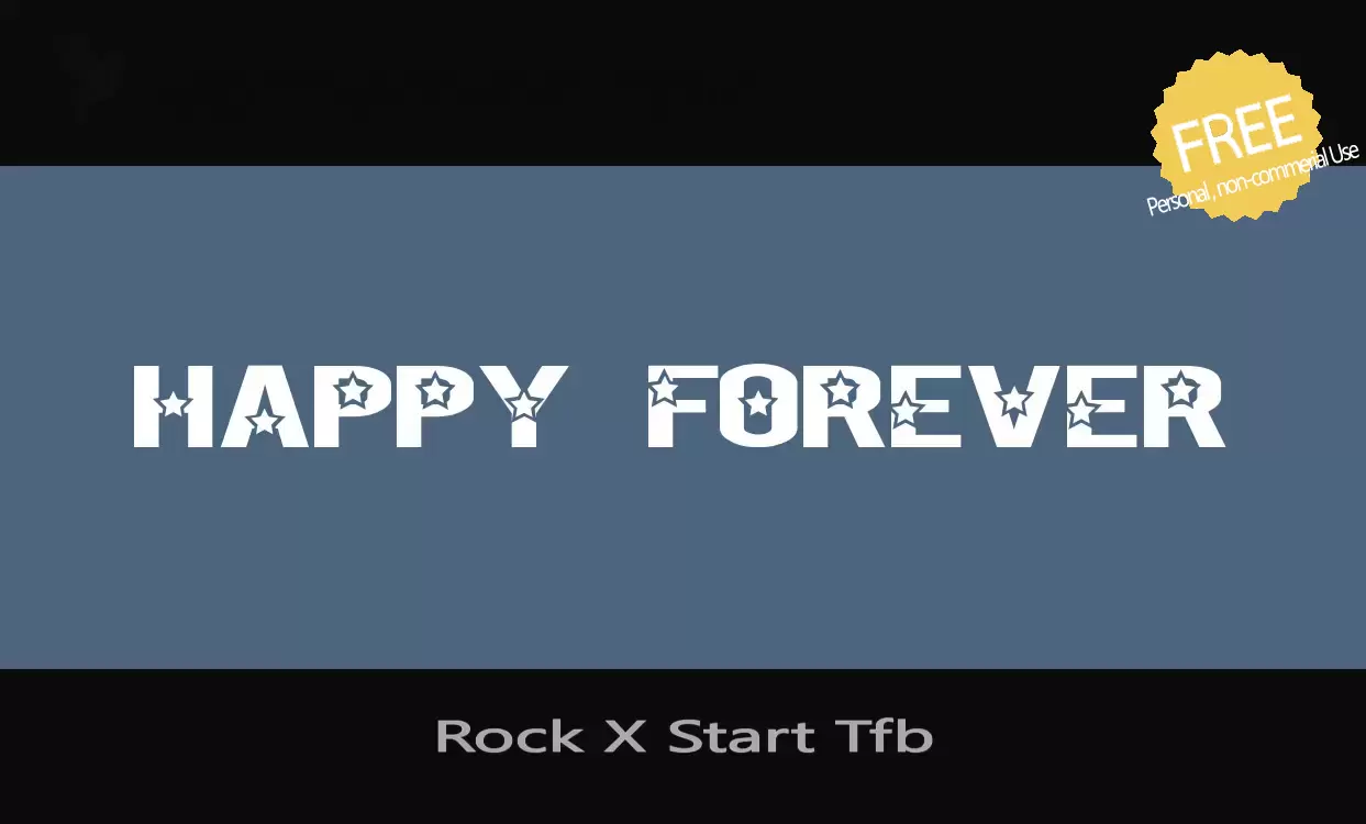 Sample of Rock-X-Start-Tfb