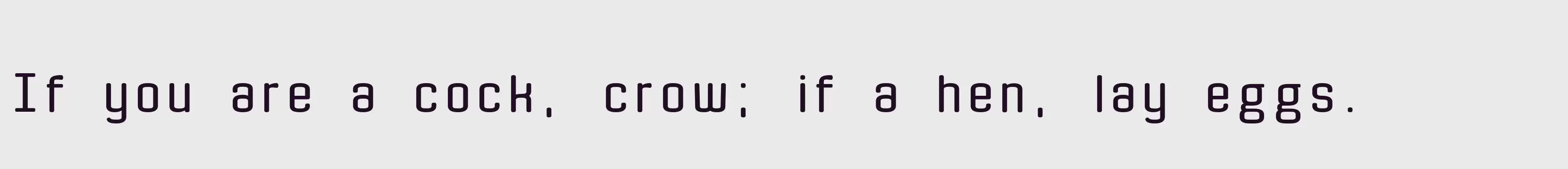 「Bold」字体效果图