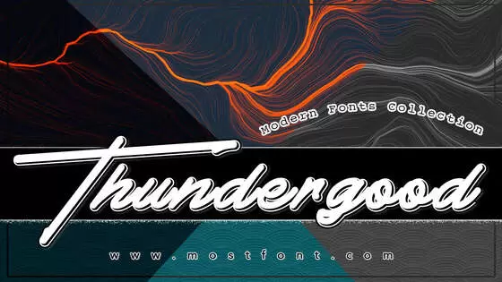 Typographic Design of Thundergood