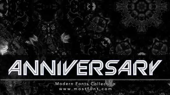 Typographic Design of Anniversary