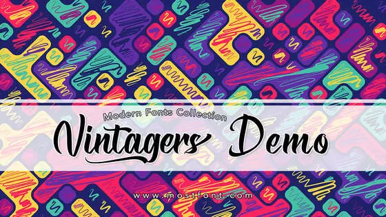 Typographic Design of Vintagers-Demo