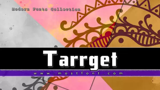 Typographic Design of Tarrget